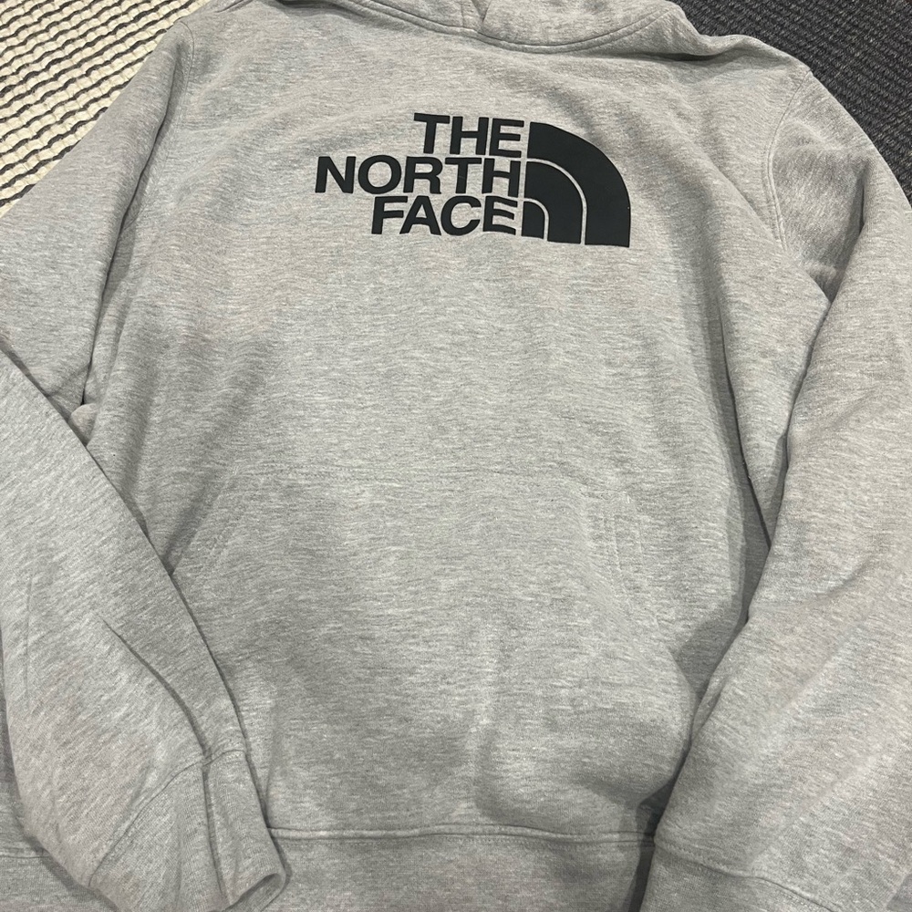 The North Face Light Gray Hoodie